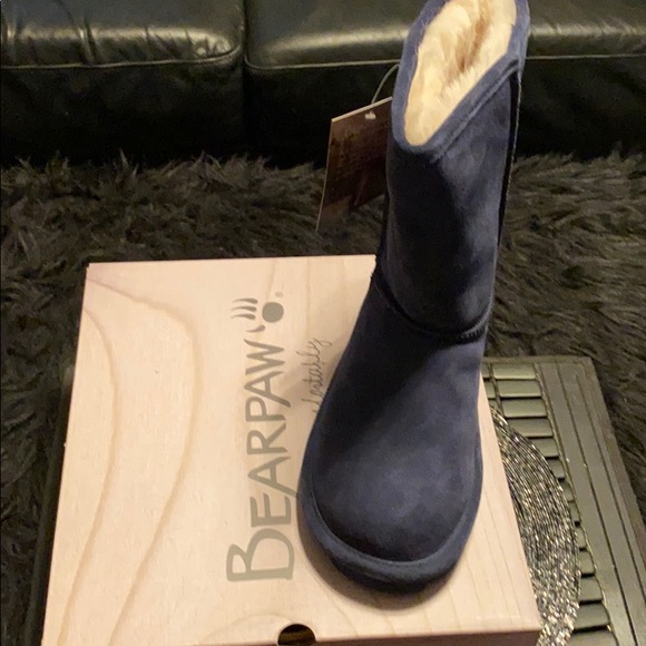 Brand Spank’in New. Suede Wool Wide Boots - Picture 3 of 5